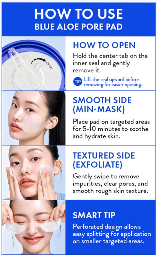 [NEW] Nature Republic Blue Aloe Calming Pore Pad